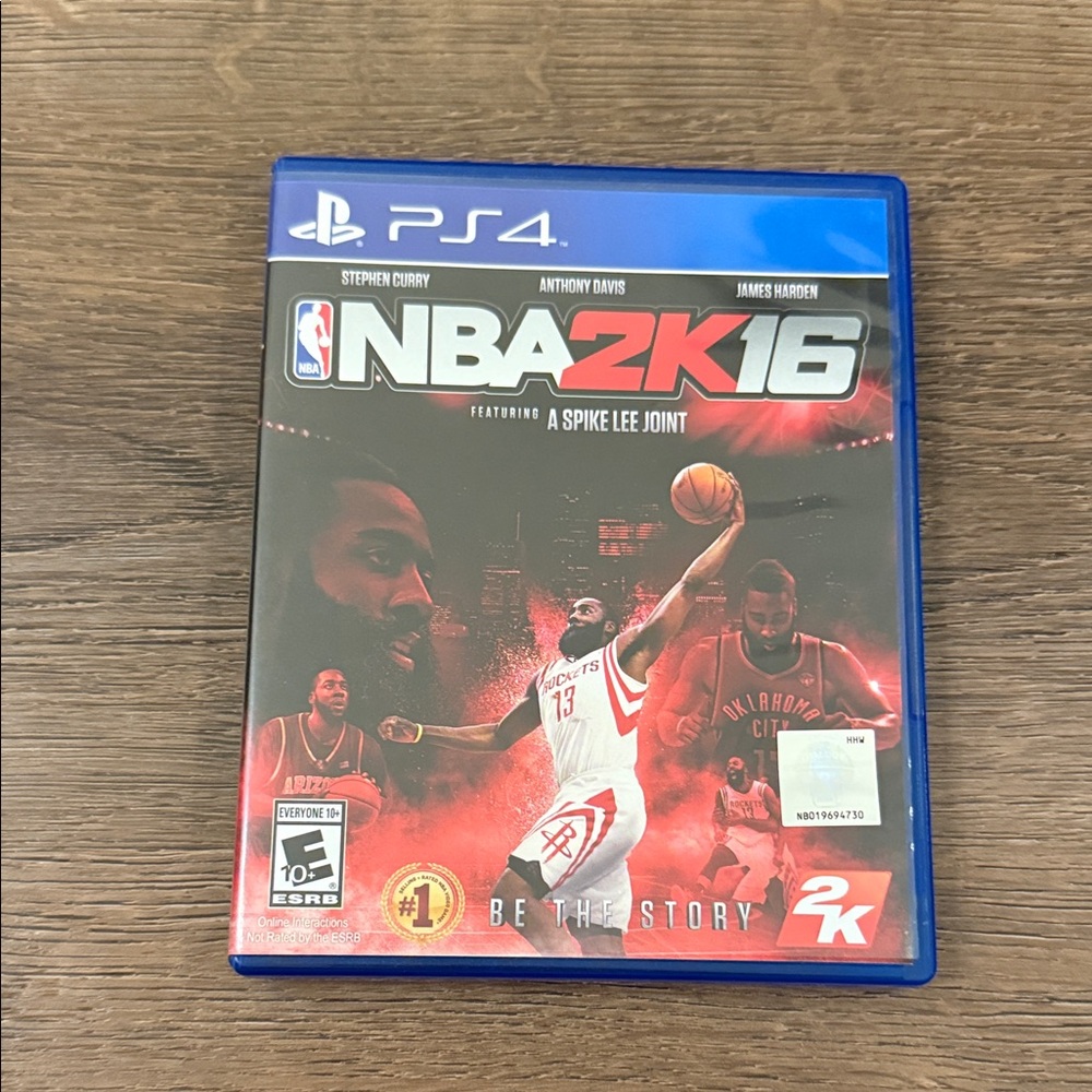 NBA 16 for PS4 - Blue Case